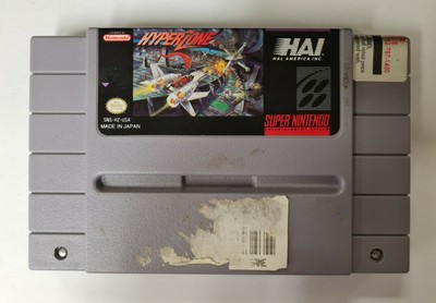 HyperZone (Super Nintendo Entertainment System, 1991) SNES - Tested & Works