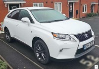 2014 Lexus RX 3.5 RX 450H F Sport CVT 4WD 5dr SUV Hybrid Automatic