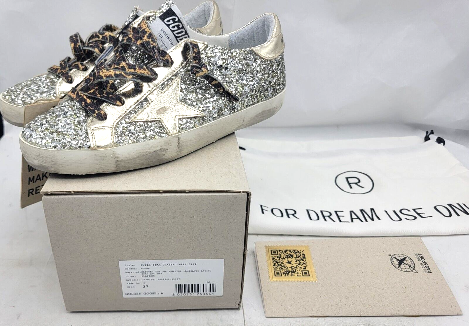 Size 37 sales golden goose