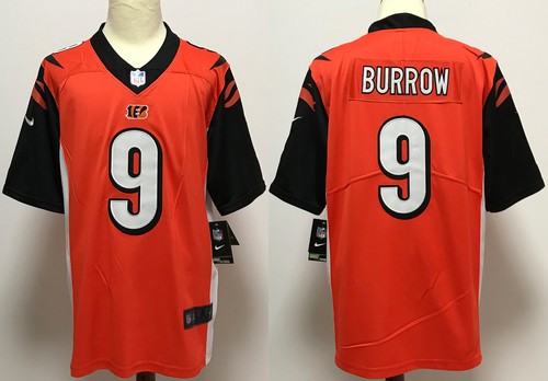 joe burrow bengals jersey stitched