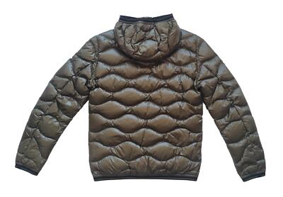 Pre-owned Blauer Men's Down Jacket 24wbluc03005 006355 Olive Green