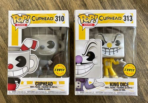 Funko Pop! Games CUPHEAD #310 & KING DICE #313 CHASE LOT | eBay