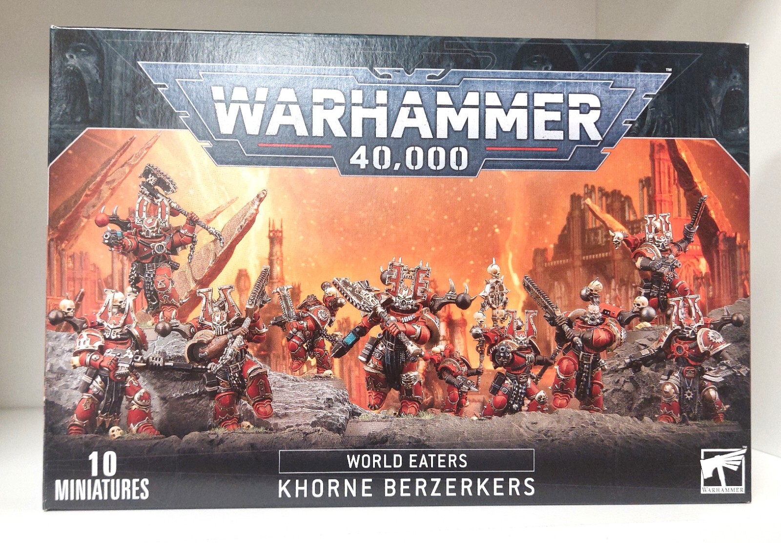 Warhammer 40000 World Eaters Khorne Berzerkers Single Models