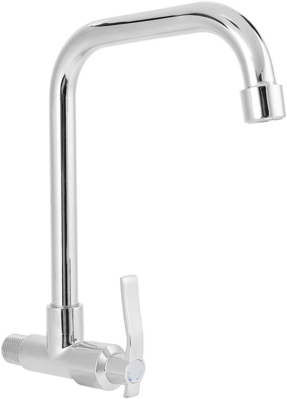 Kitchen Faucet G1/2 Wall Mounted Water Sink Faucet Single Handle Cold Water Tap