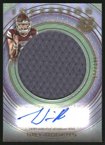 2022-23 Bowman Inception University Will Rogers #IAJR-WR