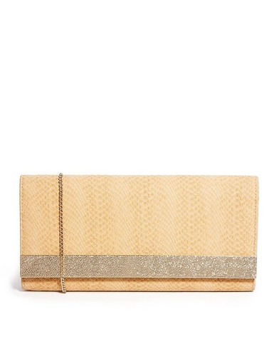 NEW adidas Originals Rhinestone clutch bag Bling Yellow