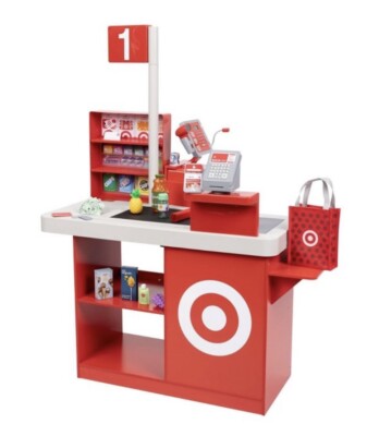 Target Store Toy Shopping Checklane Pretend Kids Play Grocery NEW