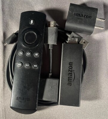 Amazon Fire Stick 2nd Gen Streamer (Model LY73PR) (Remote Model PE59CV) Complete