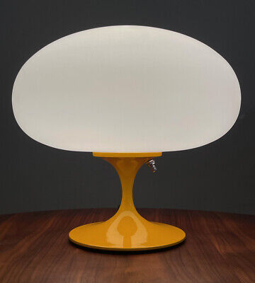 Mid Century Modern Space Age Table Lamp by Designline in Orange after Laurel