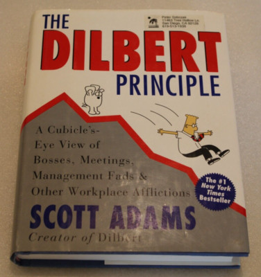 The Dilbert Principle - Scott Adams 1996 First Edition HardCover w/Dustjacket