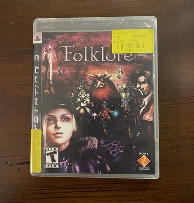 Folklore (Sony PlayStation 3, 2007) Complete with Case, Disc & Manual TESTED