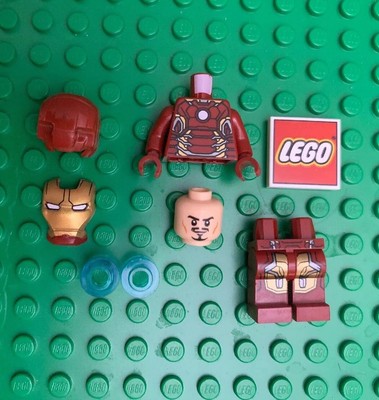 Lego Marvel Iron Man Mark 43 Mk43 Minifigure Avengers Age Of Ultron Lego Minifigures Lenka Creations Toys Hobbies