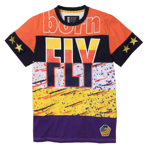 

Разноцветная футболка Born Fly Field, Multi-colored