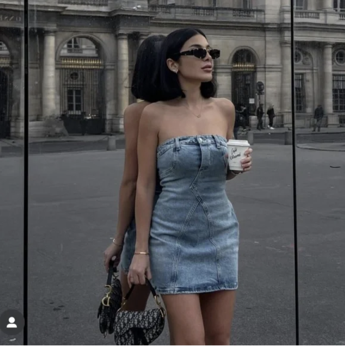 ★ZARA★ TRF DENIM MINI DRESS ZARA WOMAN BLUE STRAPLESS TRF DENIM MINI DRESS M WASHED