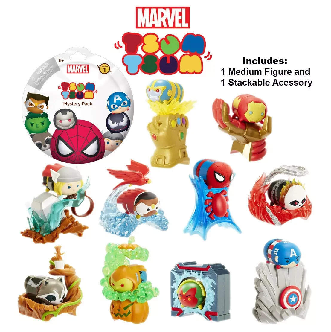 TSMU TSMU✨MARVEL✨ディズニーツムツム✨MysteryPack $_57.JPG?set_id=880000500F
