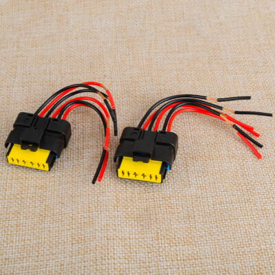 2x Tail Light Plug Cable Connector Fit For Nissan Sunny Qashqai Murano Sylphy