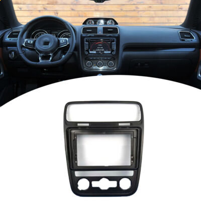 Car Fascia Stereo Radio Bezel Panel Frame Trim For Volkswagen VW Scirocco 15-b
