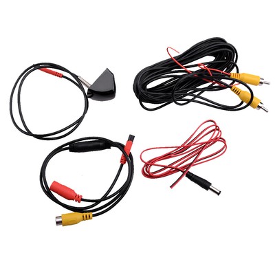 Car Intelligent Dynamic Trajectory Parking Reverse Backup Rear View Camera Black