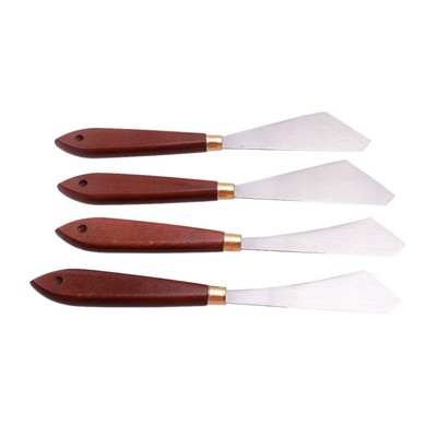4pcs Palette Knives Spatula Acrylic Oil Paint Artist Knife Painting Art