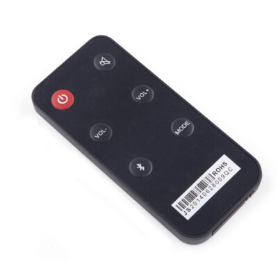 Black Soundbar Audio System Remote Control Fit for Hitachi AXS014BTU AXS014U