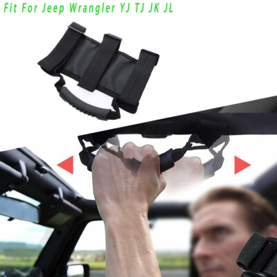 Best Black Roll Bar Grab Handle Off Road Accessories For Jeep Wrangler Y/TJ JK/L