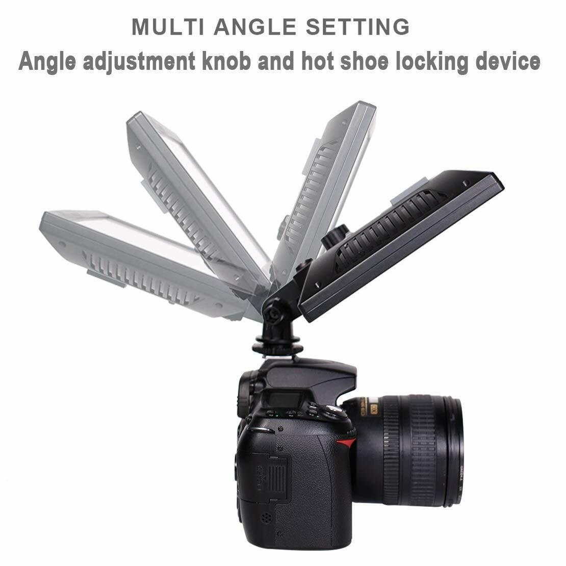 LED Video Light,Panel/Photography Fill Light Dimmable Suitable for The Scene