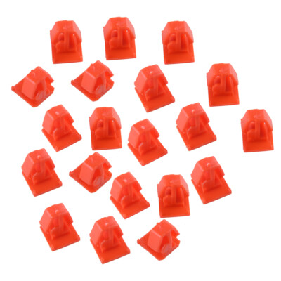 100x Body Side Molding Clips Retainers Nylon Fit For Honda Civic CR-V Acura we