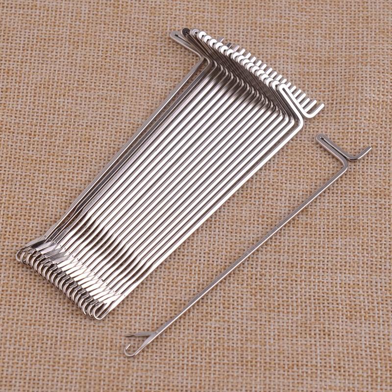 20x Hook Needles Fit For Silver Reed/Singer/Studio/Empisal/Knitmaster Lk150 O