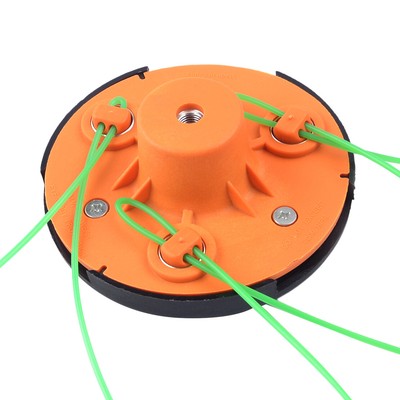 Quick Load Easy Line Bump Feed Pro Weed Warrior String Trimmer Head Pre Cut Weed
