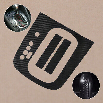 Carbon Faser Platten Aufkleber Getriebe AT DSG-Panel Abziehbild für VW Golf 6 wo