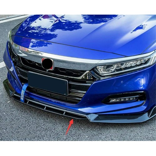 Front Bumper Lip Spoiler Wing Body Kit Carbon Look For ...