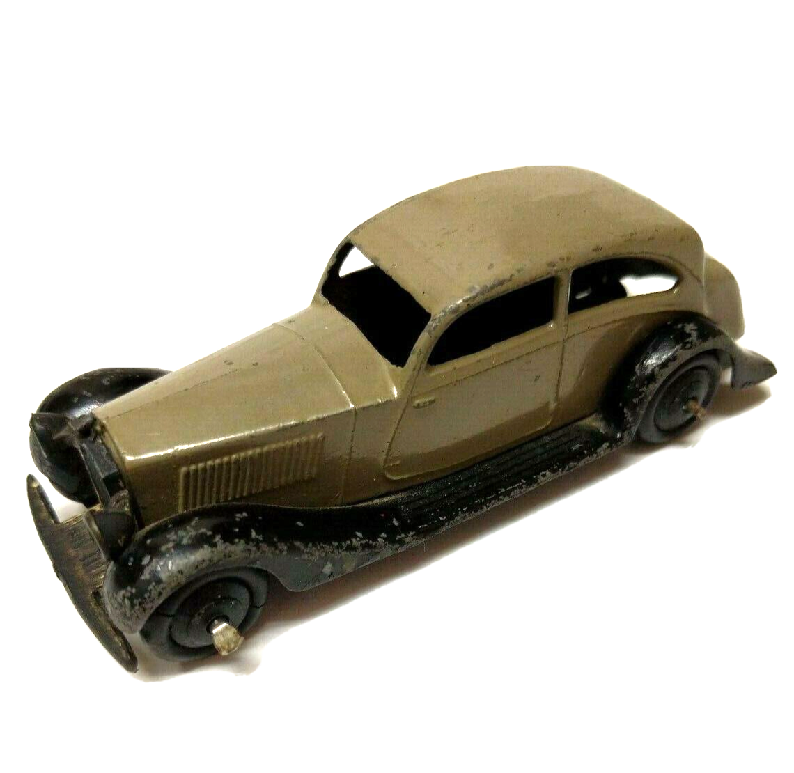 Dinky Toys 30B Rolls Royce Car Tan Made in England Meccano