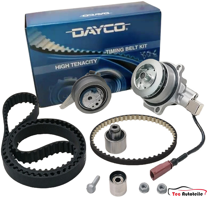 Dayco Zahnriemensatz + Wasserpumpe Mit Sensor FÃ¼R Audi Seat Skoda Vw 1.6 2.0 Tdi