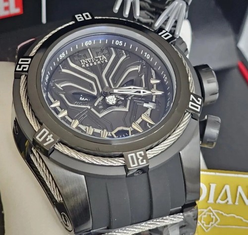 INVICTA INVICTA - MARVEL - BLACK PANTHER - BOLT ZEUS - SWISS Z60 LIMITED ED MENS WATCH