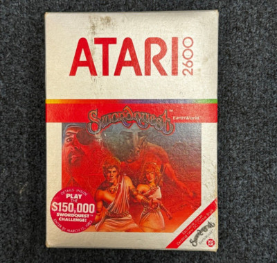 Swordquest: EarthWorld (Atari 2600, 1982) New NOT Sealed