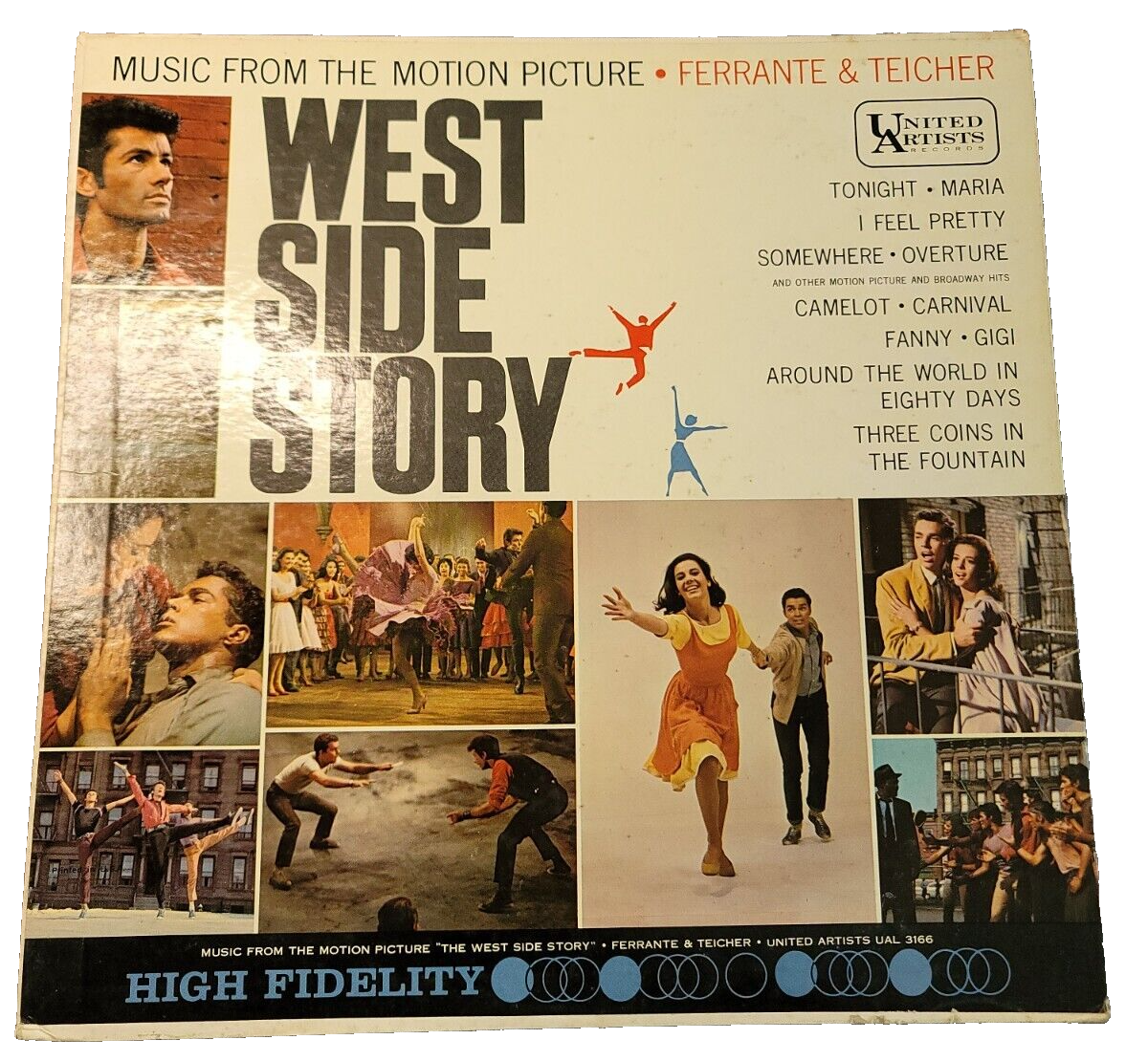 West Side Story By Ferrante & Teicher 1960-68 UNITED Artists UAS 6166 VG