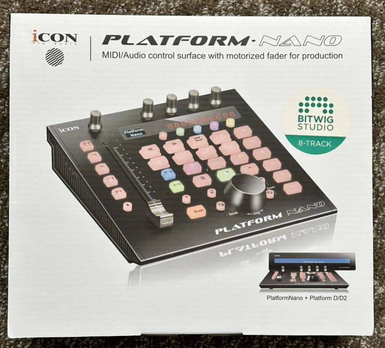 iCON PLATFORM NANO MIDIコントローラー Platform Nano - Icon Pro Audio