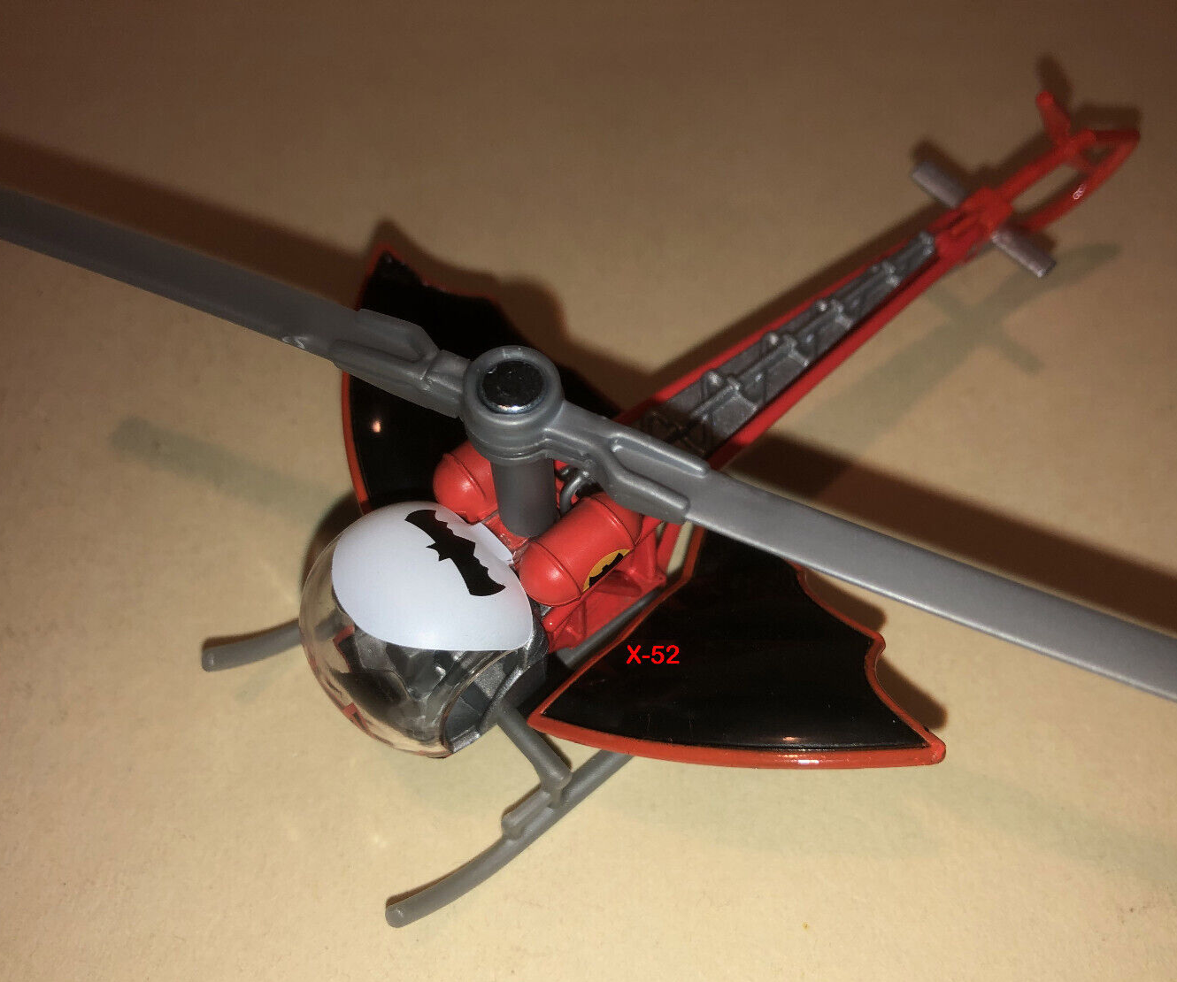 Batman 66 Adam West Classic Helicopter Diecast Toy
