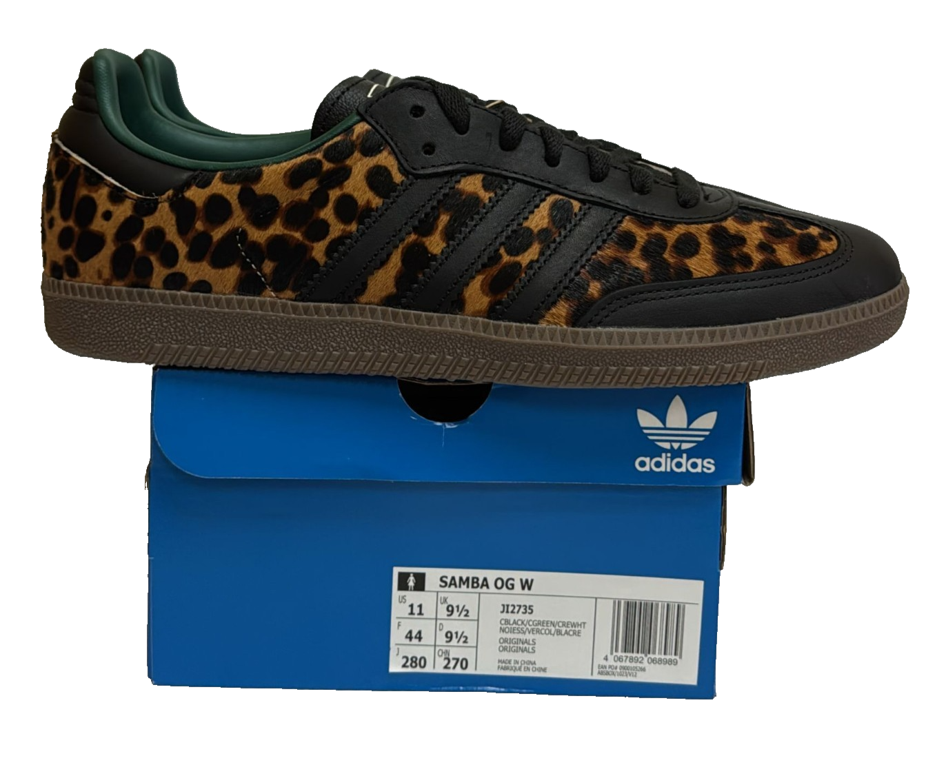 adidas ☆ Wmns Sambae 'Leopard' NEW ADIDAS Women's Samba Sambae Cream Leopard Shoes JI4226