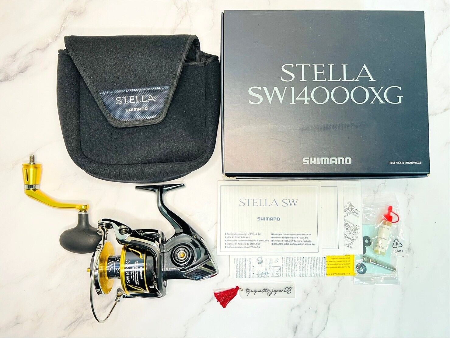 W/Box Shimano 13 Stella SW 14000XG Spinning Reel Fast