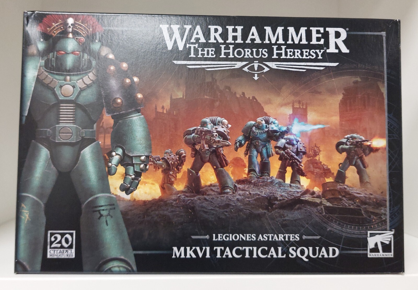 ミリタリー 40k Horus Heresy MKVI Tactical Squad Warhammer 40,000 Horus Heresy: MKVI Tactical Squad GW 31-23