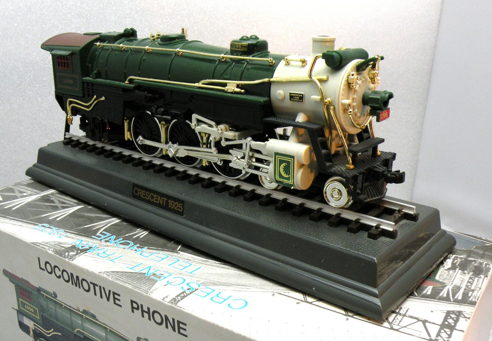 Crescent Train 1925 電話機 Crescent Train 1925 Locomotive 1396 Telephone Original Box