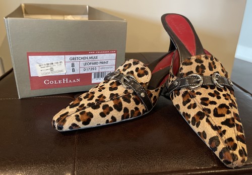 靴 Needles Leopard Mule 5 Jane Leopard Needlepoint Mule (Women)
