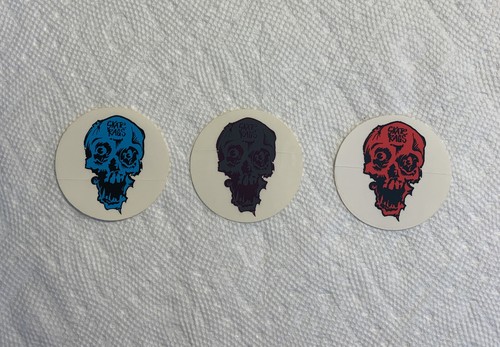 Vintage skateboard sticker Skate Rags Lot Santa Cruz NOS Powell Vision Zorlac