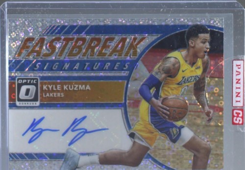 Kyle Kuzma 2017 PANINI DONRUSS OPTIC AUTOGRAPH rated rookie rc