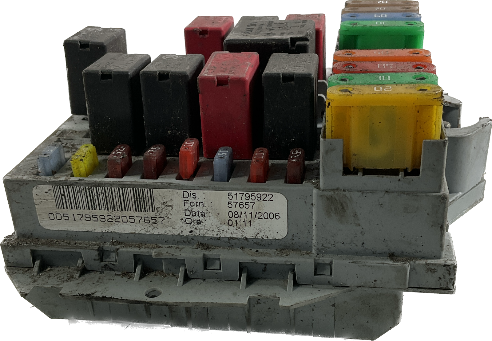 Centralina porta fusibili fusibiliera FIAT IDEA 1° SERIE codice ricambi 51795922