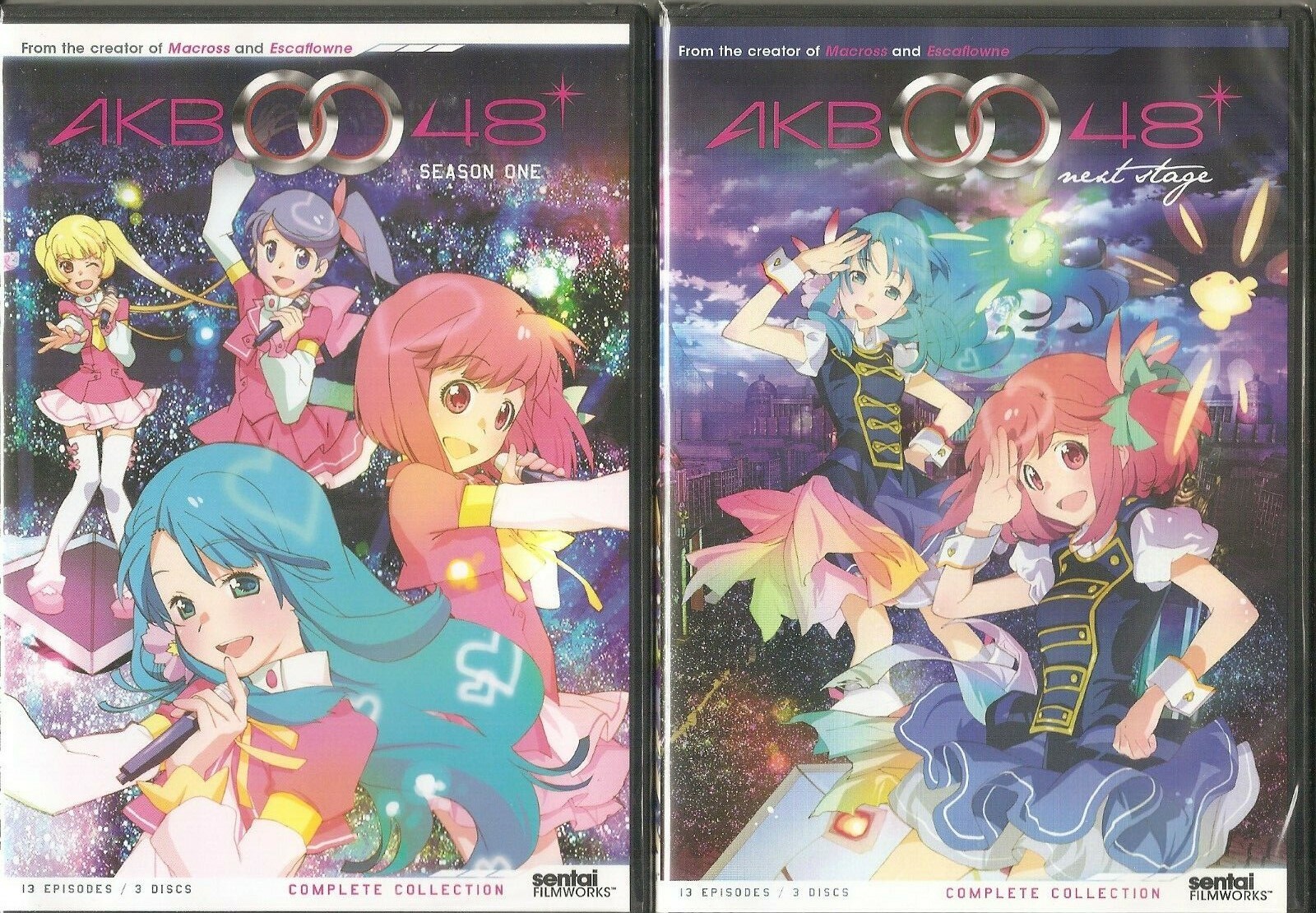 AKB0048 Season 1&2 Complete Anime DVD BUNDLE LOT BRAND NEW