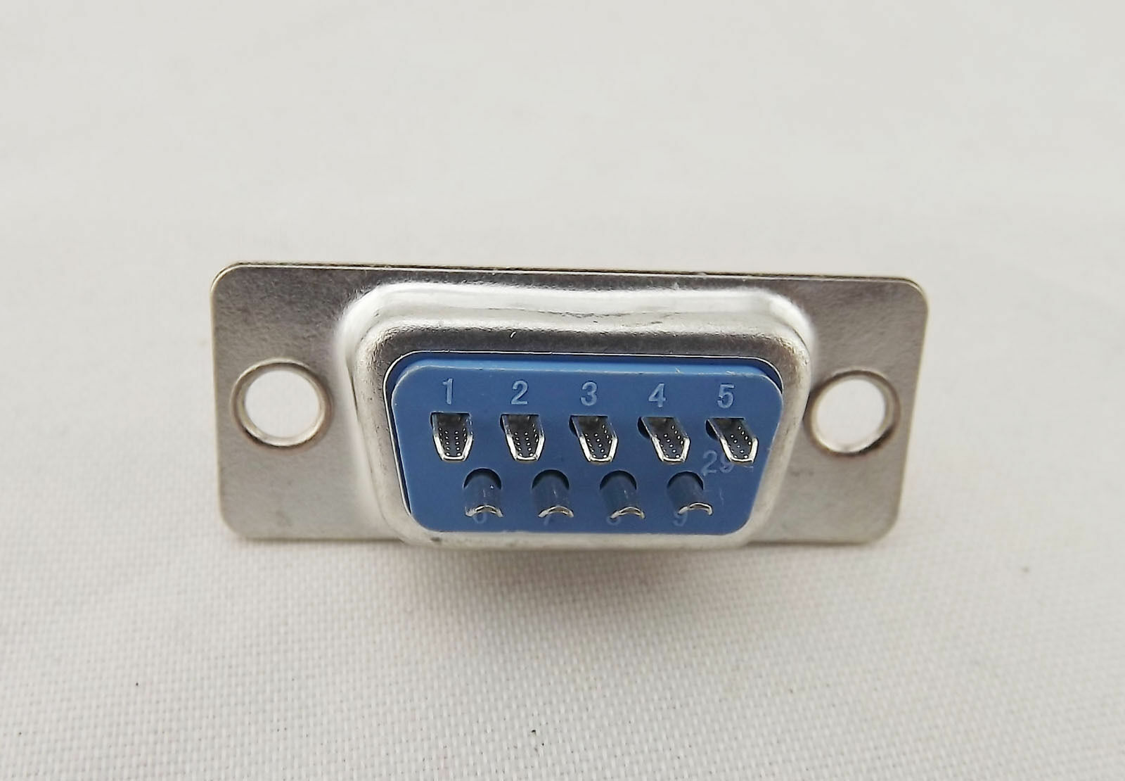50x DSUB DB9 9 Pin Female PCB RS232 Serial Solder Type Connector