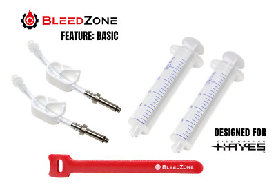 Bleed Kit for Hayes Hydraulic Brakes with DOT 5.1 Fluid for Stroker Prime & More
