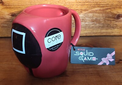   Coffee Mug Squid Game Netflix 18 Oz Ceramic Core Home Brand New With Tag
